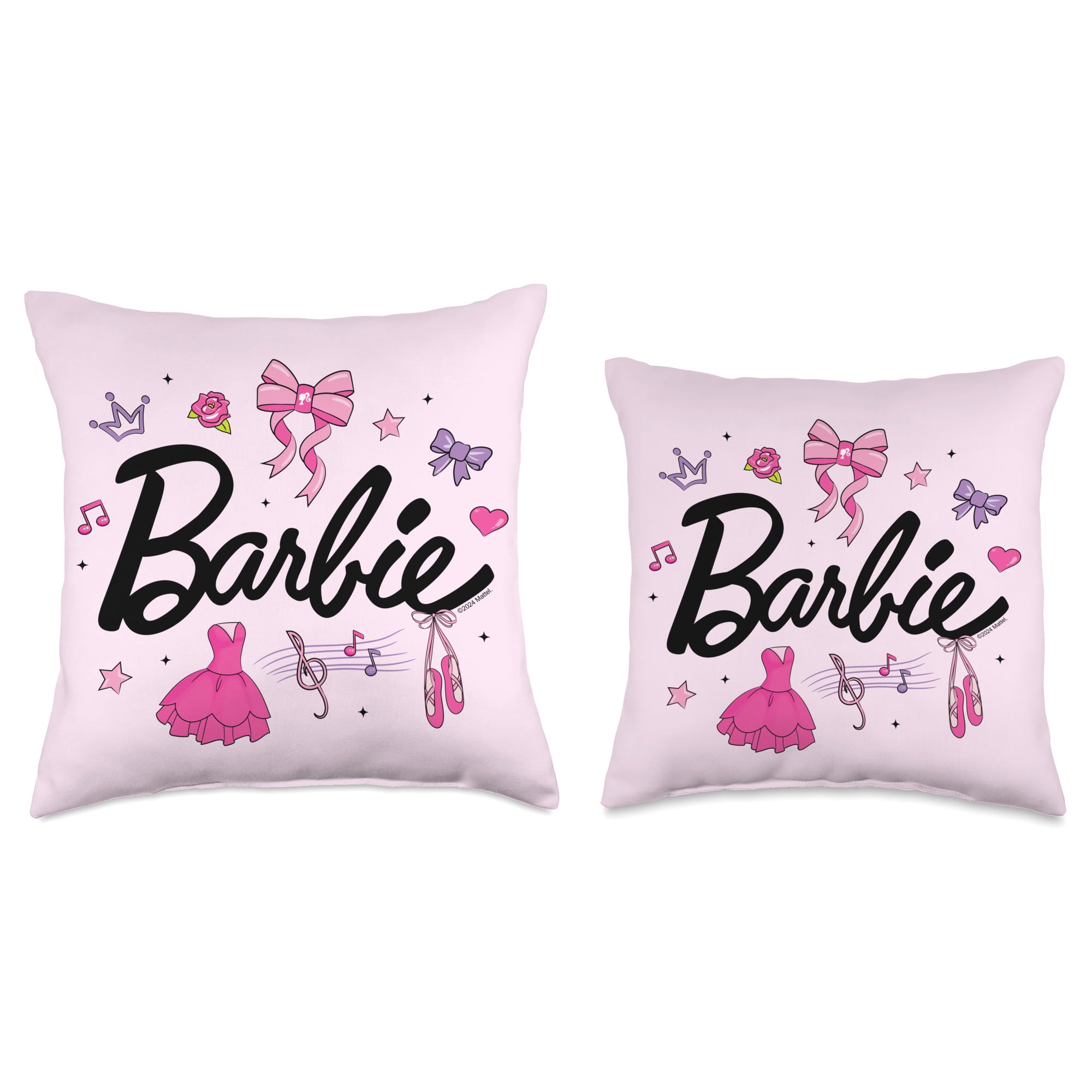Barbie Ballerina Throw Pillow