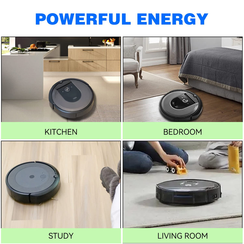 ABL-F Battery Replacement for iRobot Compatible with Roomba i8 i8+ i7 i7+ 7150 7156 7158 7550 7558 i6 i4 4150 i4+ 4550 4552 i3 i3+ 3150 3158 3550 3556 e5 e5152 e5154 e5158 e6 6198 e6198 J7 7550 J7550