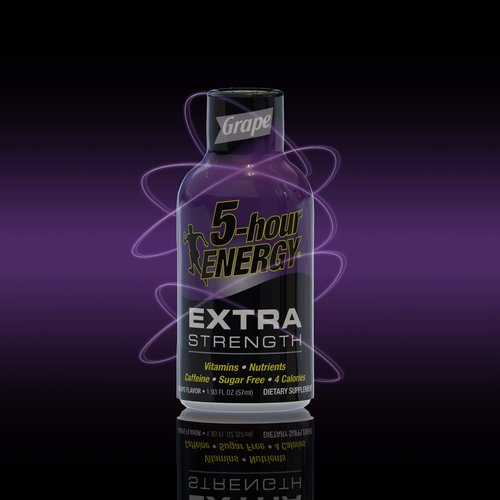 5-hour ENERGY Shot, Extra Strength Grape, 1.93 Ounce, 24 Count
