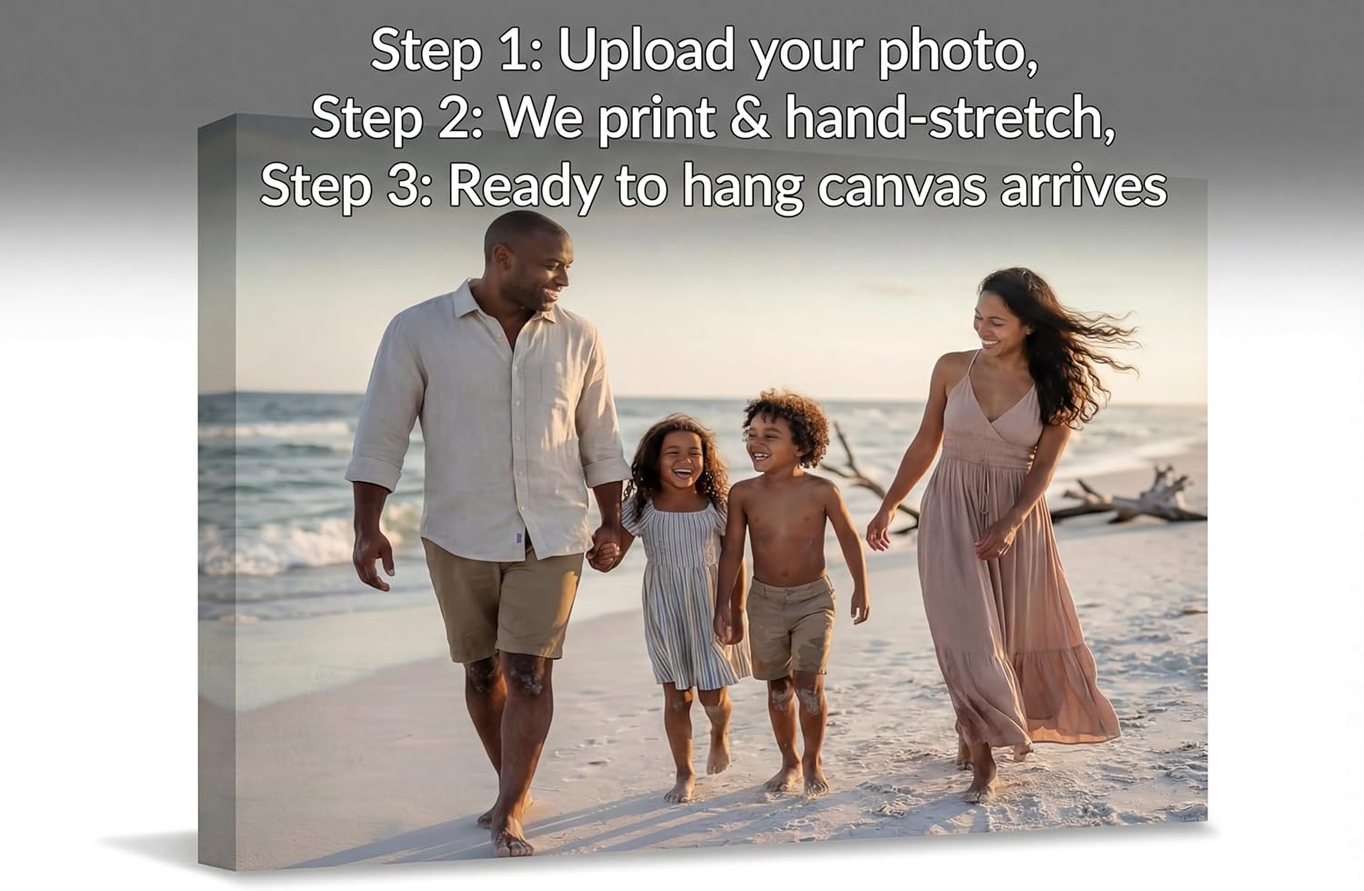 SCS Sal's Custom Shop Canvas Print - Personalized Photo Wall Art for Weddings, Family & More | Gallery-Wrapped, Ready to Hang