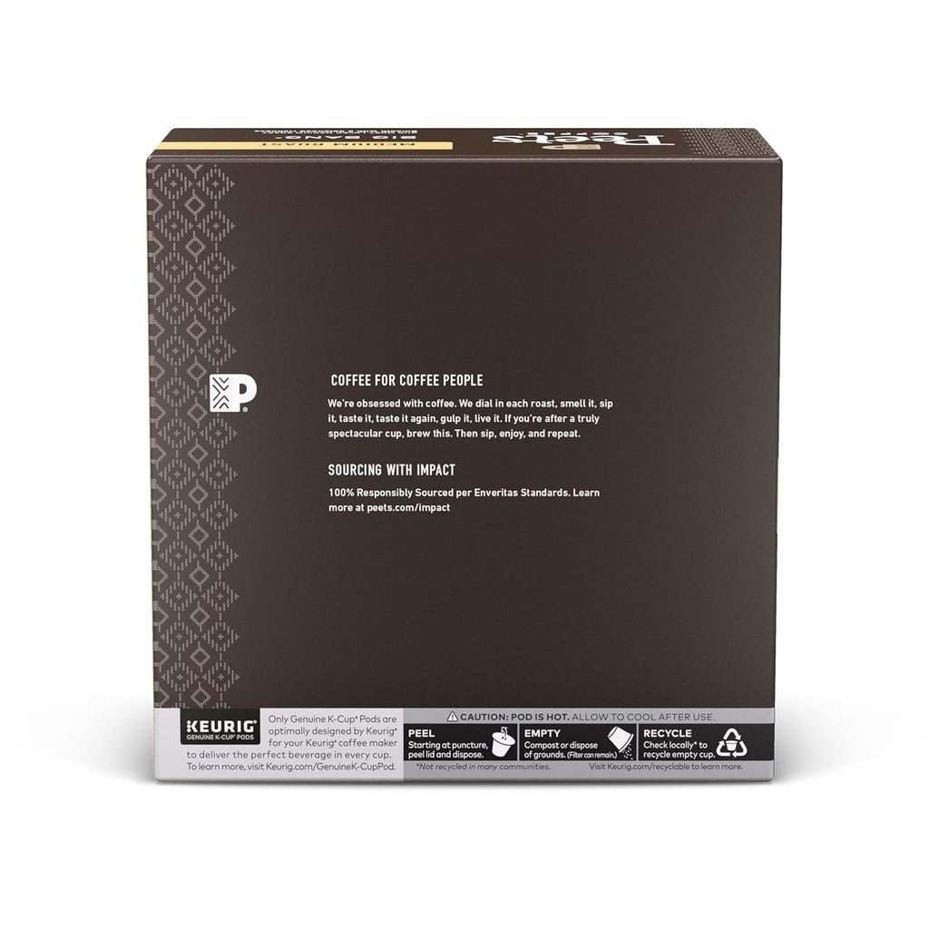 Peet's Coffee Medium Roast Single Serve Pods - 100% Arabica Big Bang Flavor, 32 Count