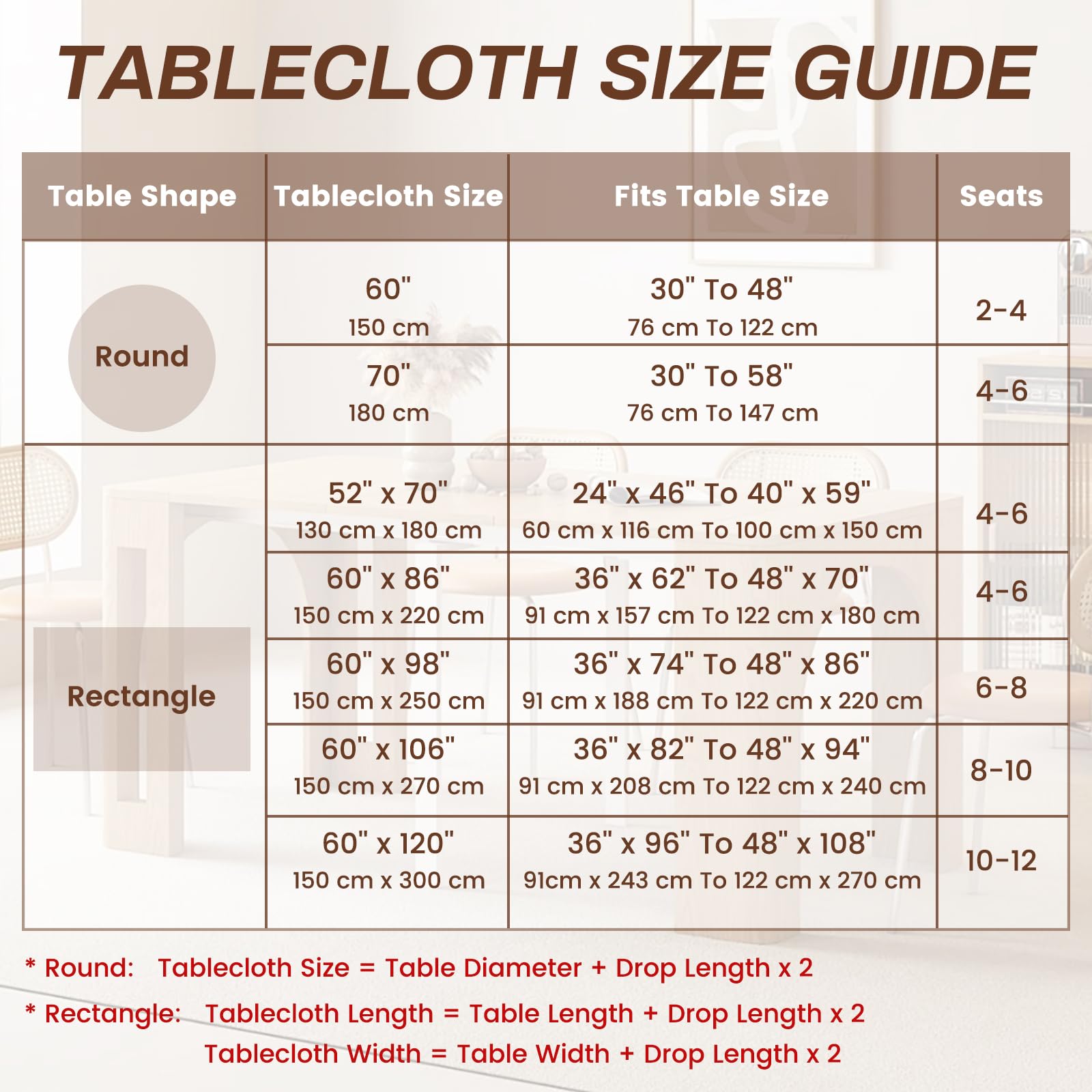 Clear Plastic Waterproof Tablecloth, Vinyl PVC Rectangle Table Cloth with Lace Macrame, Oil Spill Proof, Table Cover for Dining Tables, Parties and Holidays (Champagne, 60 x 106 Inch)