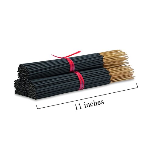 Blueberry Muffin Incense Sticks 11" - 1 Bundle 85 to 100 Sticks - Smooth and Clean Long Burn Time, 45 to 60 Minutes.