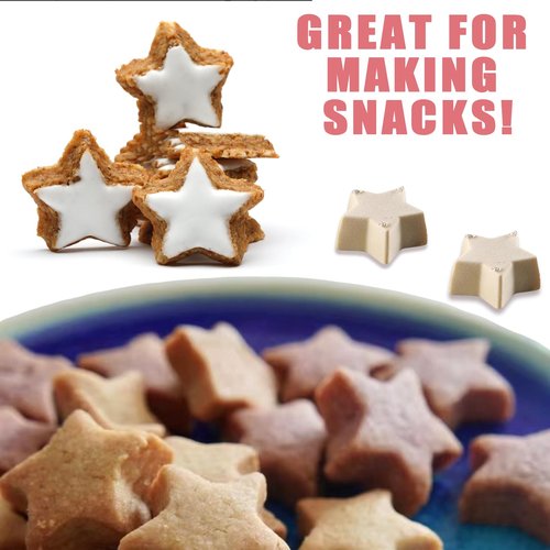 LLchunyun Star Chocolate Mold Star Shape Candy Gummy Jello Pudding Soap Cookie Silicone Molds Fourth Of July Silicone Mold for Baking (1pcs)