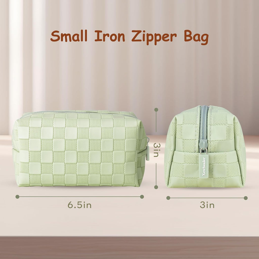 Newbealer Travel Storage Bag - Portable Waterproof Zipper Pouch for NB301 Iron | Lightweight Organizer in Stylish Green