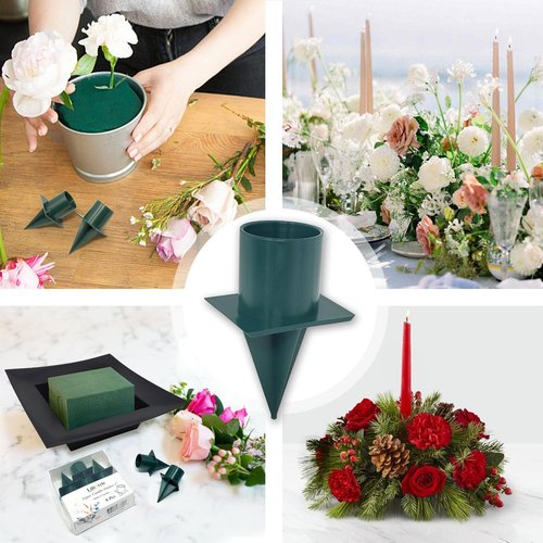 LifeStyle Channel Floral Taper Candle Holders - Elegant 6-Piece Set for Home Decor