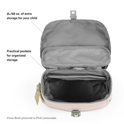 Stokke JetKids BackPack, Mickey Celebration - Expandable Design for Kids 2-7 Years Old - Easy-to-Clean, Water Repellent Fabric - Includes Pull-Out Seat Pad, Name Tag & Detachable Captain Stripes