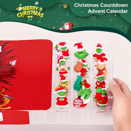 Christmas Advent Calendar 2025 - 24 Collectible Countdown Gifts for Kids & Adults | Festive Holiday Fun