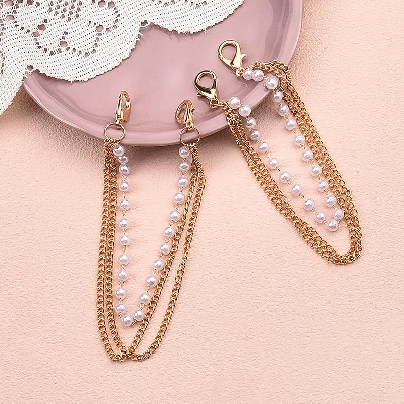 Sisadodo Shoe Charms - Stylish Chains for Shoelaces & Accessories | Versatile for Bags & Keychains