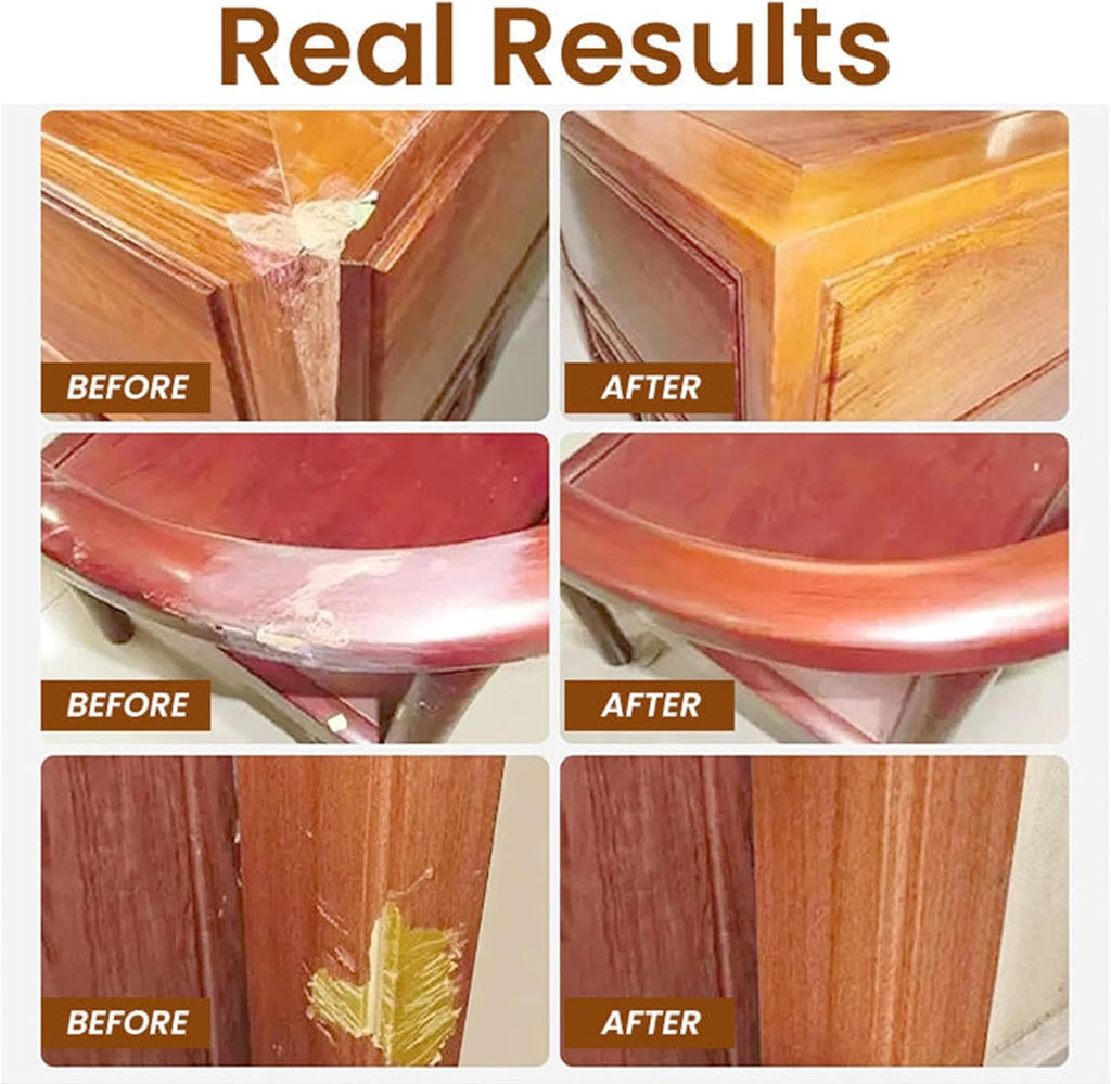 NuGrain Wood Repair Kit, Professional Wood Floor Scratch Repair, Floor Cover Nicks and Scratches, Hides Minor Defects, Restore a Finish for Wood