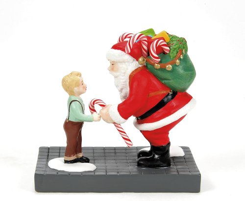 Department 56 Sharing the Sweetness Figurine - Christmas in the City Village Accessory, 2.87 Inch, Multicolor