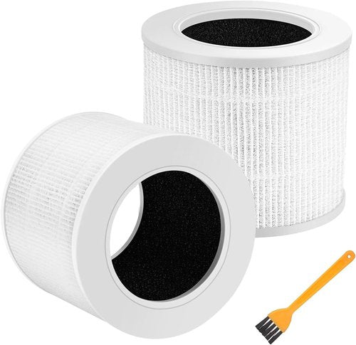 LEVOIT Core Mini Replacement Filter - 3-in-1 Air Purifier Filter for Core Mini-P | 2-Pack