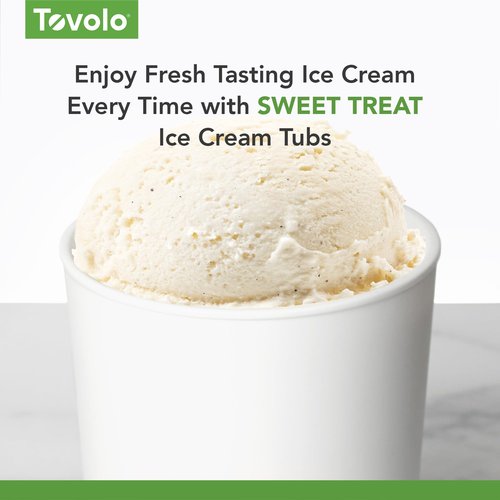 Tovolo 1 Quart Ice Cream Containers with Lid for Homemade Ice Cream Toppings Supplies, Air Tight Silicone Lid Reuseable Ice Cream Storage for Freezer Dishwasher Safe Frozen Treat Tub, Cayenne Red
