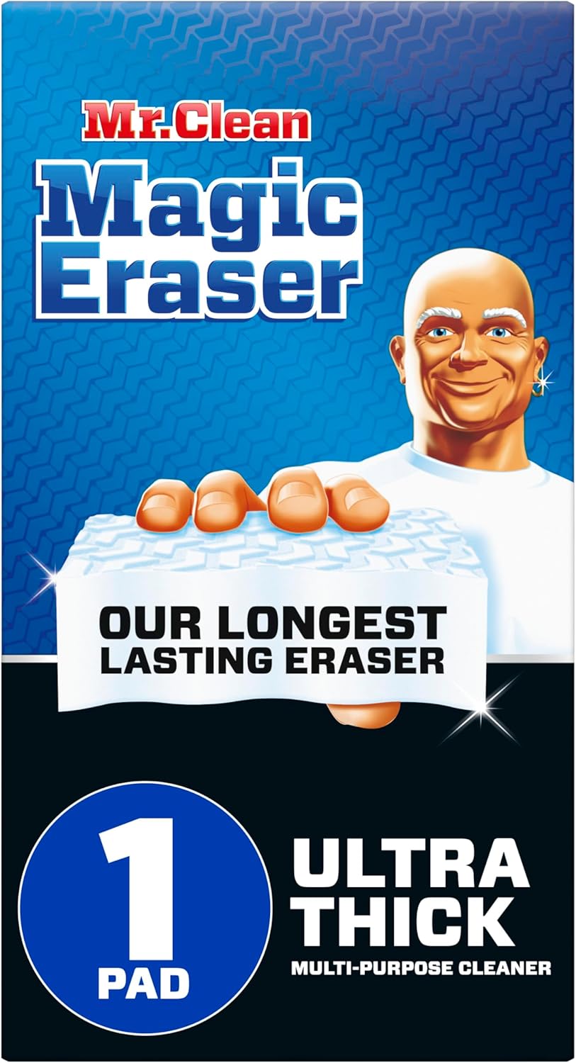Mr. Clean Magic Eraser - Ultra Thick Multi-Purpose Cleaning Sponge | 1 Count