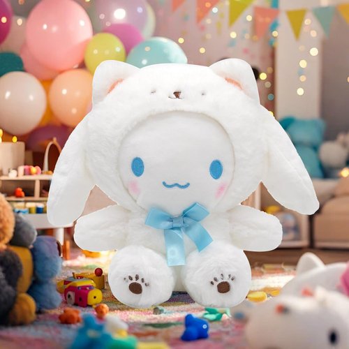 JBSBAQI Plush, Kawaii Cartoon Plush Figure Toy, Cute Stuffed Animal Pillow, Cartoon Theme Party Favor for Boys and Girls Fans Birthday Gift 11 * 10in (A)