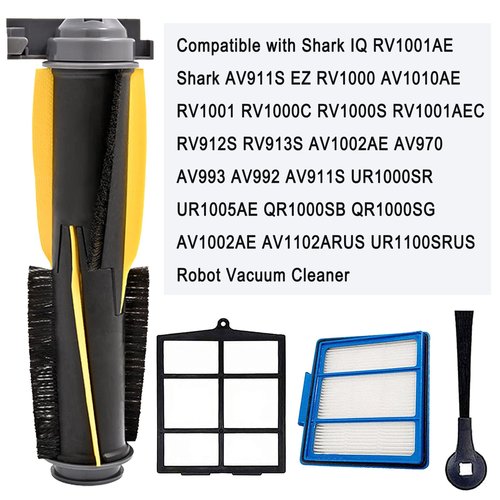 Cyorka 16 Pack Replacement Parts for Shark IQ R101AE RV1000AE AV911s RV912S AV1002AE AV911S UR1000SR UR1005AE QR1000SB QR1000SG AV993 RV1002AE Vacuum Cleaner