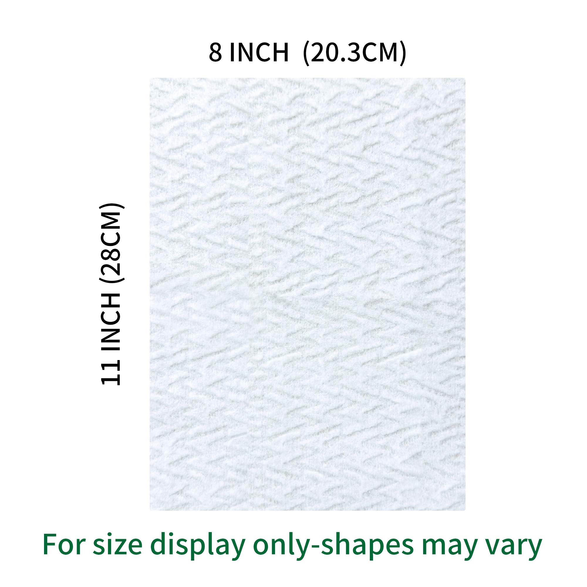 Dr.Easy Dry Sweeping Cloths,72ct Disposable Mopping Pads Refil Pack,fits SWIFFER Sweeper and Other Electrostatic Mop Heads for Floor Mopping and Cleaning.Bigger Size 8x11in,Catch& Lock Dirt & Hair.