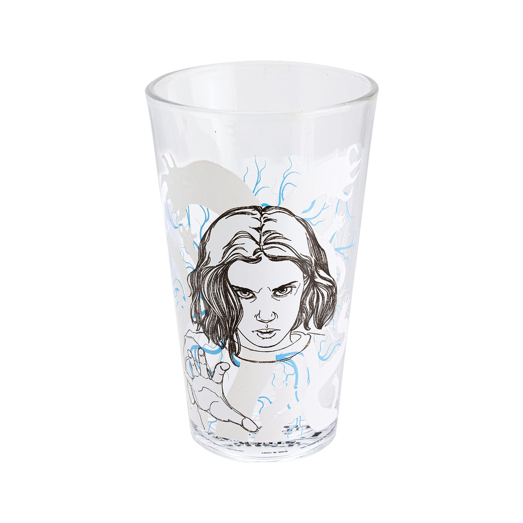 Paladone Stranger Things Eleven Drinking Glass | Color Change Cup Horror Movie Merchandise, Red, 1 Count (Pack of 1)