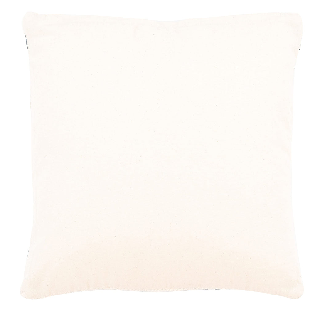 SAFAVIEH Home Collection Vanka Boho Beige/Black Tassel 20-inch Square Decorative Accent Throw Pillow (Insert Included) PLS4005A-2020