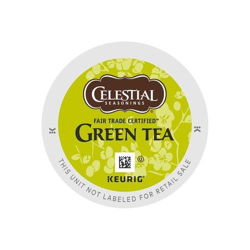 Celestial Seasonings Green Tea K-Cup Pods - 72 Count Single-Serve Convenience