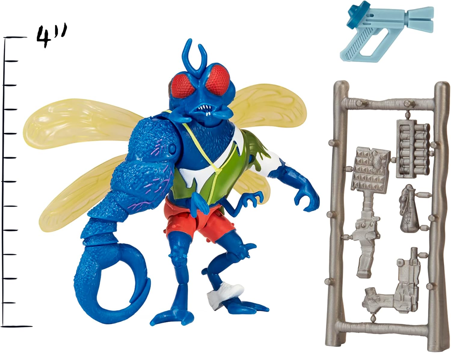 Playmates Toys | Teenage Mutant Ninja Turtles Super Fly Action Figure - 4" Collectible Toy