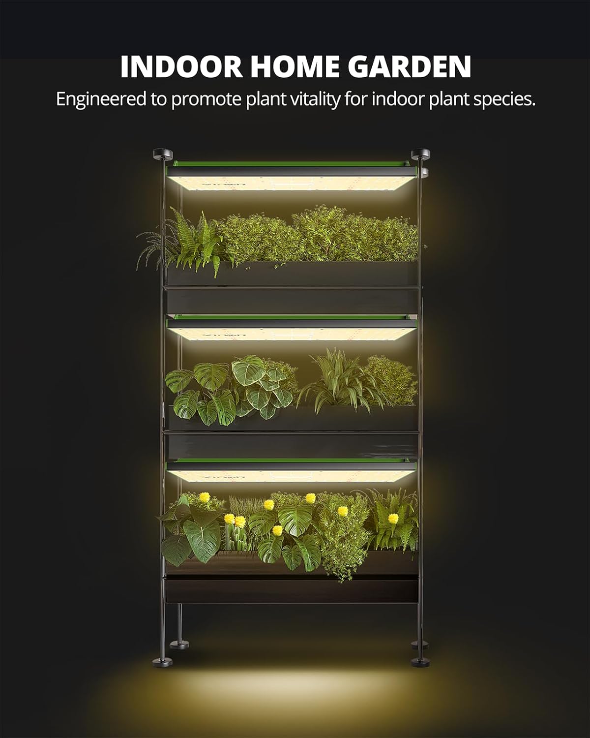 VIPARSPECTRA P700 Grow Light - 70W Dimmable Full Spectrum LED for Indoor Plants | 11000 Lumens, Ideal for Seedlings & Vegetables