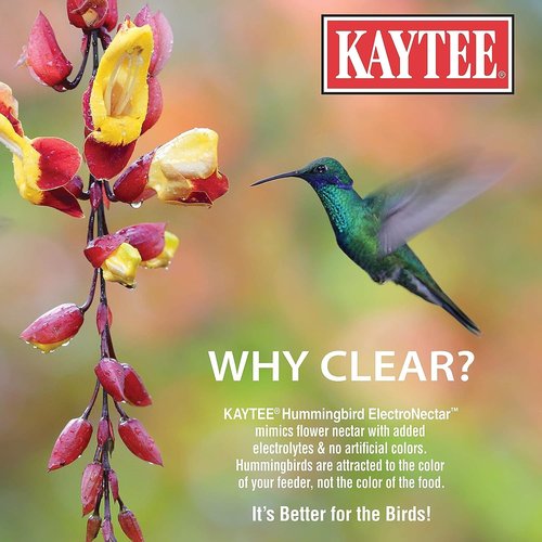 Kaytee Electro Nectar - Ready to Use 64oz | Hydrating Bird Nectar - 2 Pack