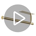 Gold Stainless Steel Paper Towel Holder - Wall-Mounted, No Drilling, 1 Pack
