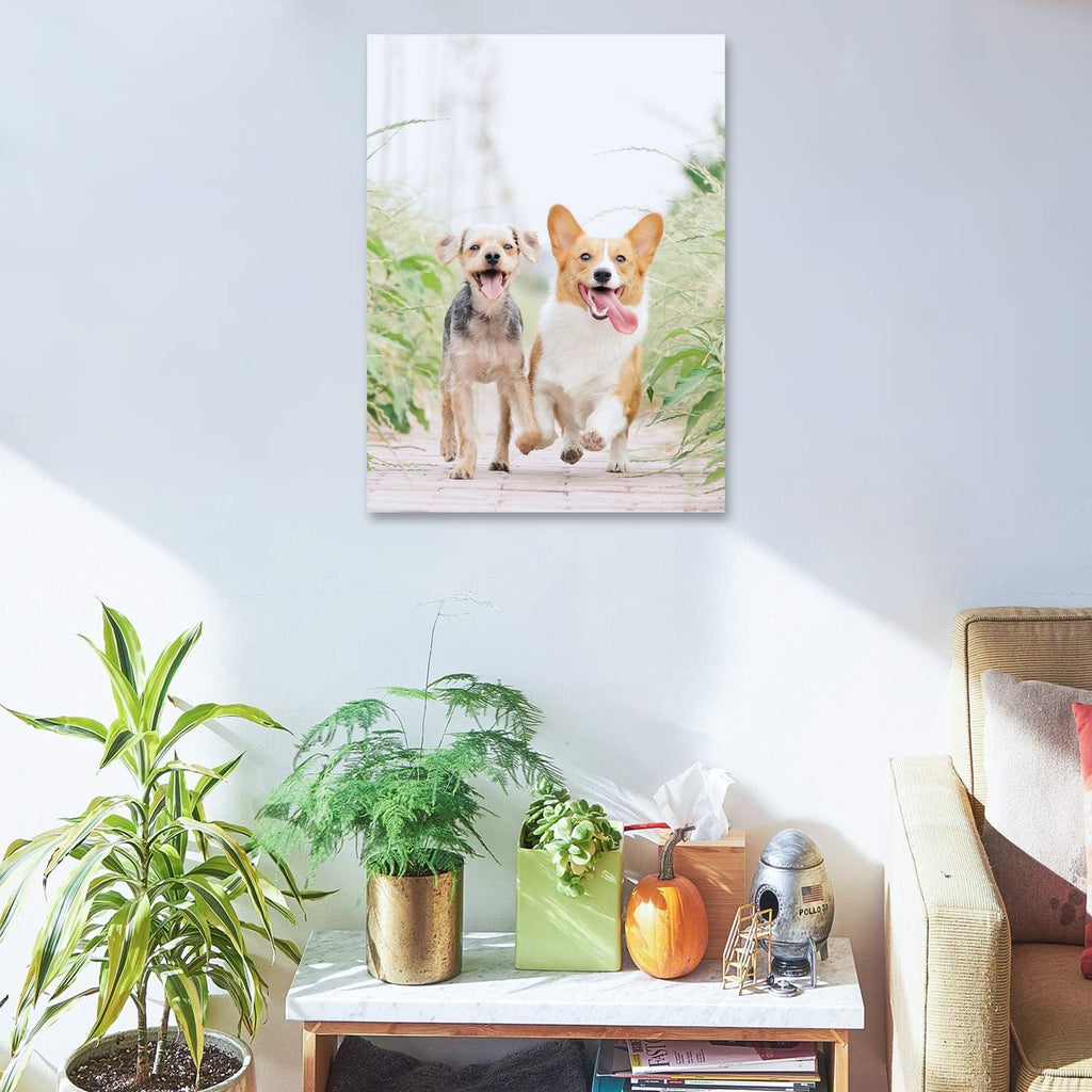 Skiennix Personalized Canvas Print - Custom Wall Art for Bedroom & Living Room | 6" W x 8" H