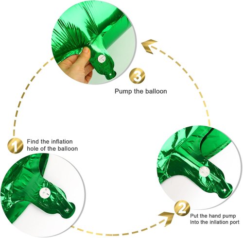 2026 Number Balloons by [Brand Name] - Dark Green 40 Inch Party Decorations for New Year's & Graduations