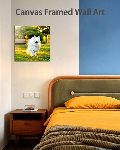 AbcCustomize Canvas Wall Art - Personalized Photo Prints for Bedroom & Living Room Decor