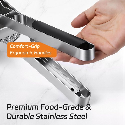 SPEENSUN Potato Ricer, Heavy Duty Stainless Steel Potato Masher for Fluffy Mashed potatoes & Baby Food | Dishwasher Safe, Easy Clean Ricer for Mashed Potatoes with Comfort-Grip Handle