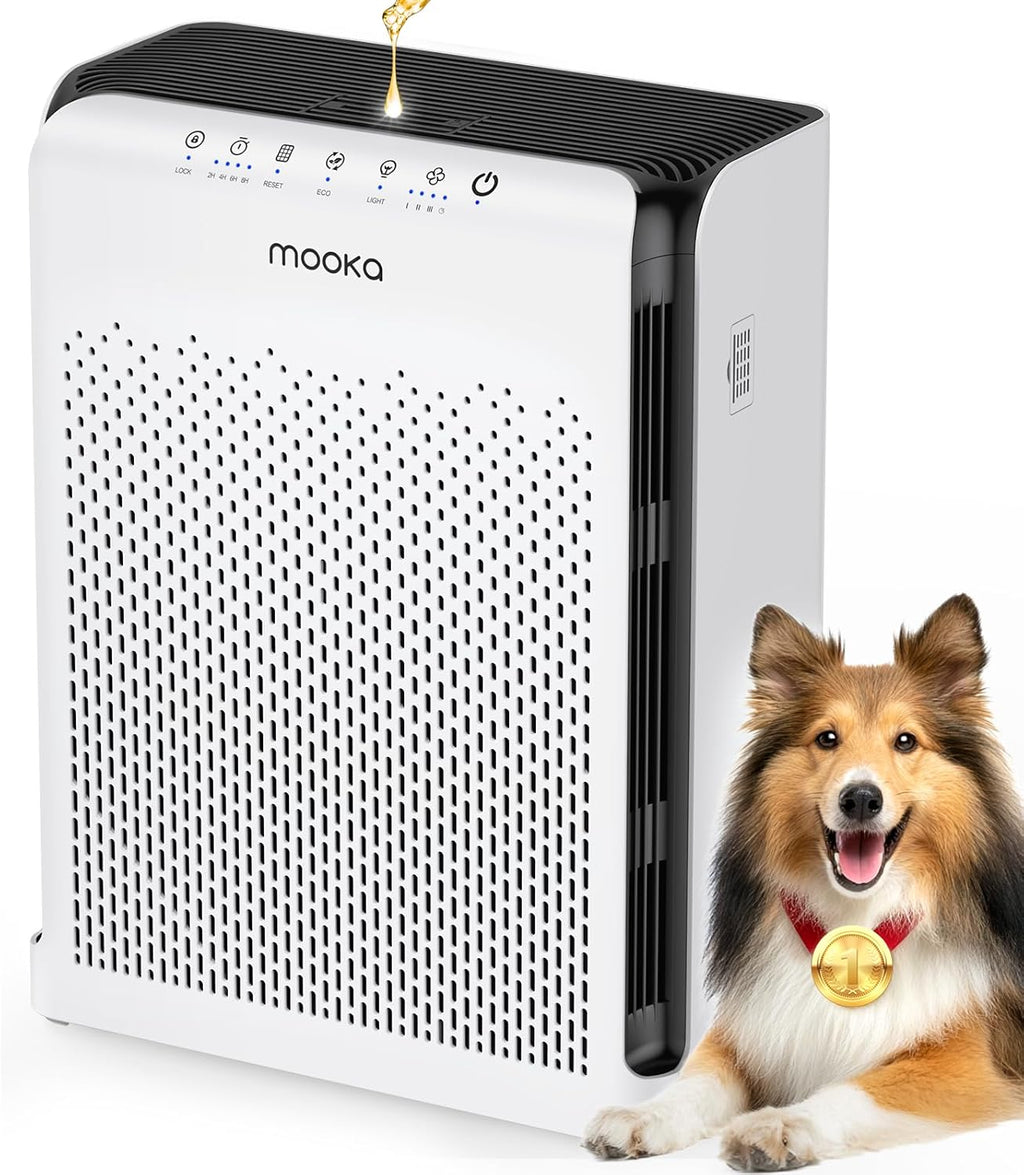 M200L Air Purifier - Ideal for Large Rooms Up to 2200ft² | PR1 Air Purifier with Air Quality Sensor