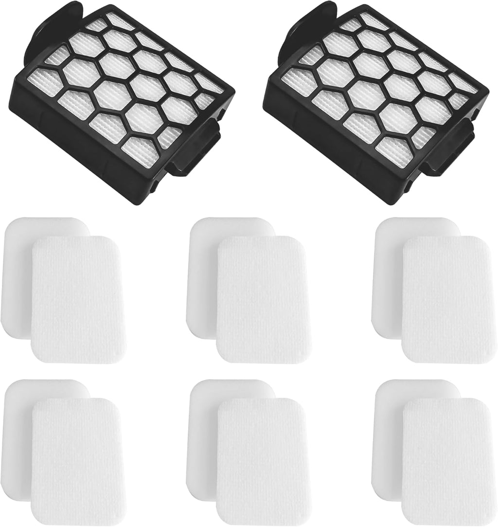 Shark Vacuum Filter Replacement - Compatible with ZU102, ZU100, Pet Pro & More | Part 1238FT60, 1239FT60