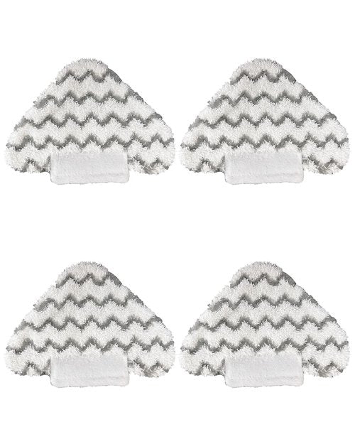 4 Pack Steaming Mop Replacement Pads Triangle for Shark Lift-Away Genius S3973 S3973D S5003D S6001 S6002 3973WM S5002 Steam Pocket Mop Series