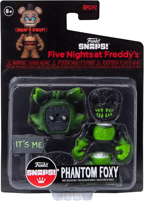 Funko Five Nights At Freddy's Phantom Foxy Snaps! Collectible Action Figure - Unique Design