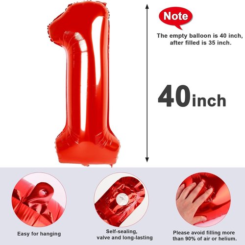 Happy 26th Birthday Balloon by [Brand Name] - Large 40 Inch Red Foil Balloon for Men & Women | Perfect for Weddings & Engagements