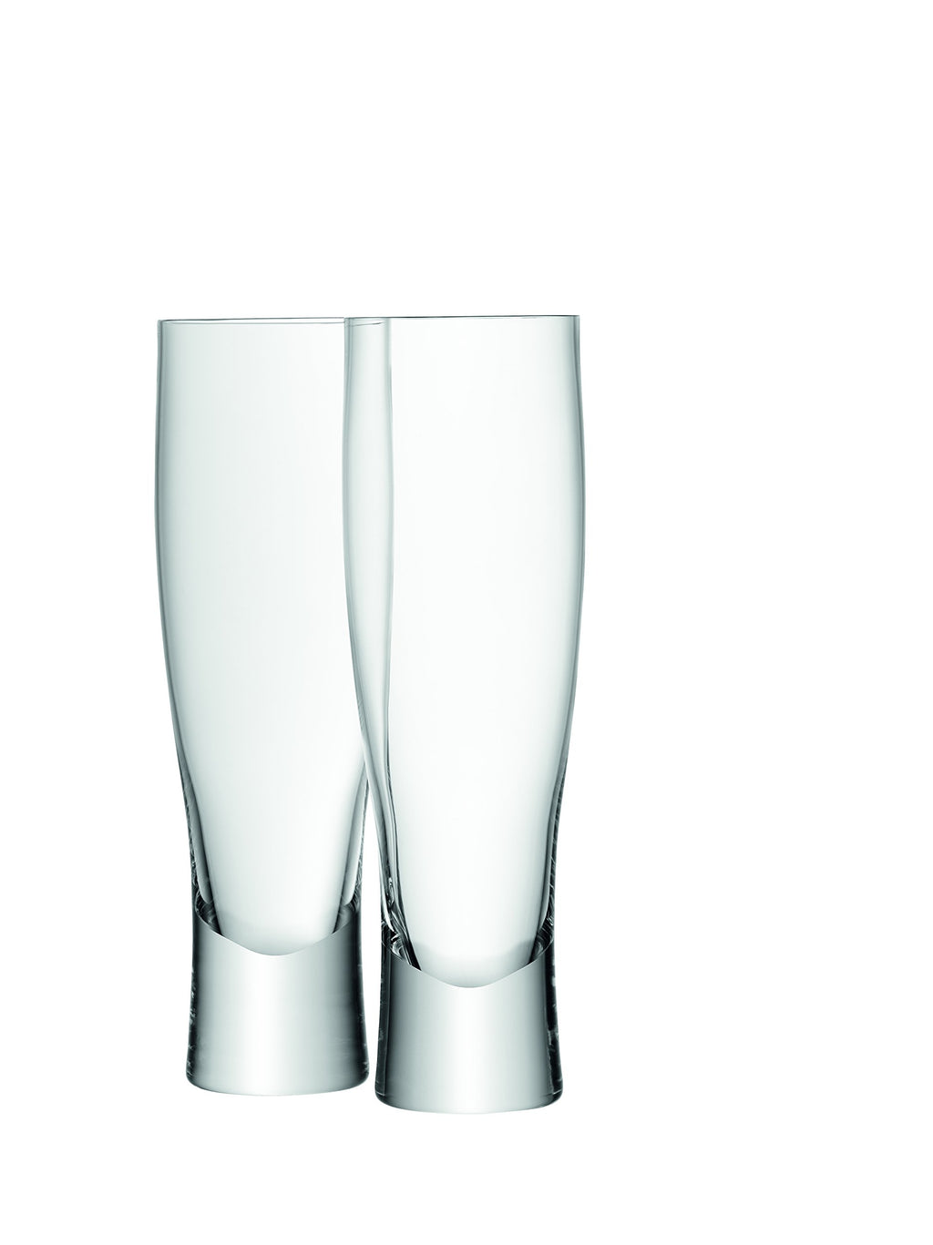 LSA BR23 Bar Beer Glass 18.5 fl oz/H9.5in Clear x 2
