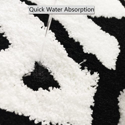 PASUXI Get Naked Bath Mat 16"x29" Ultra Absorbent Non Slip Quick Drying Machine Washable Cute and Cool Rug Ideal for Your Bathroom