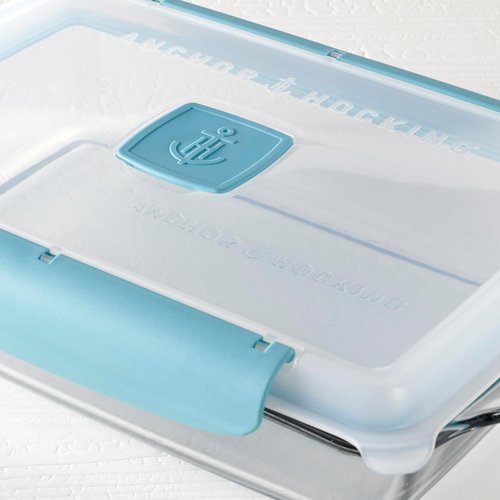 Anchor Hocking 3 Quart Glass Baking Dish - Insulated Carrier with Lid & Hot/Cold Pack