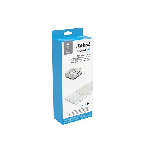iRobot® Authentic Replacement Parts- Braava Jet® m Series Dry Sweeping Pads, (7-Pack)