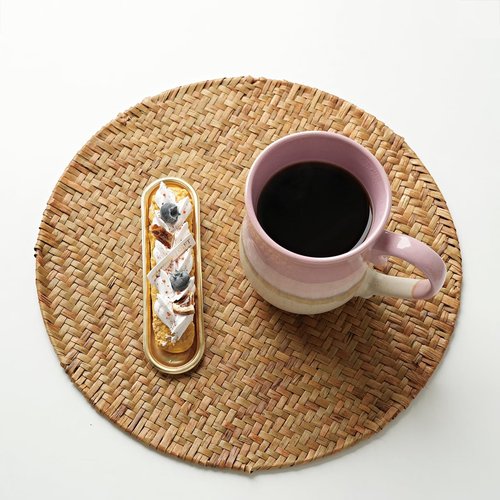 Bosmarlin Large Ceramic Coffee Mug, 20 Oz, Big Tea Cup for Office and Home, Dishwasher and Microwave Safe (Pink, 20 Oz)