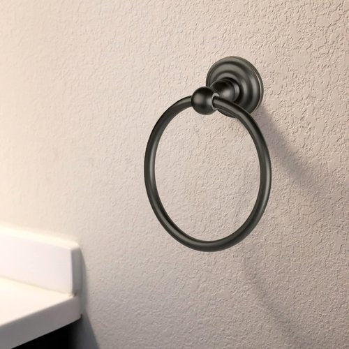 Design House 558114 Alta Bay Transitional 18-inch Towel Bar for Bathroom Bedroom Closet or Kitchen, Polished Chrome
