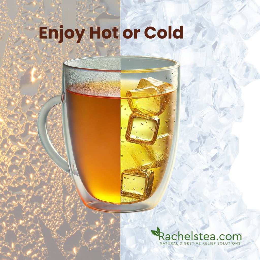 Rachel's Tea: Turmeric, Wild Yam, Ginger, Marshmallow, Chamomile, Peppermint, Fennel, Slippery Elm: 30 bags, 60 cups: Rachel's Pro 100 Probiotic, 100 Billion/10 probiotic strains, Acid Resistant