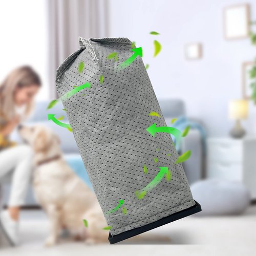 Smilefil 2pcs CH3000 Cloth Bags Replacement Fits for Hoover PortaPower Swingette S1015 S1029 and CH30000 Commercial Canister Vacuum, Replace Part # 43662023