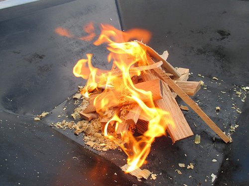 LIGHTNIN'FLAME Firestarter - All Natural Food Safe. 3 qts ignites 48 Fires
