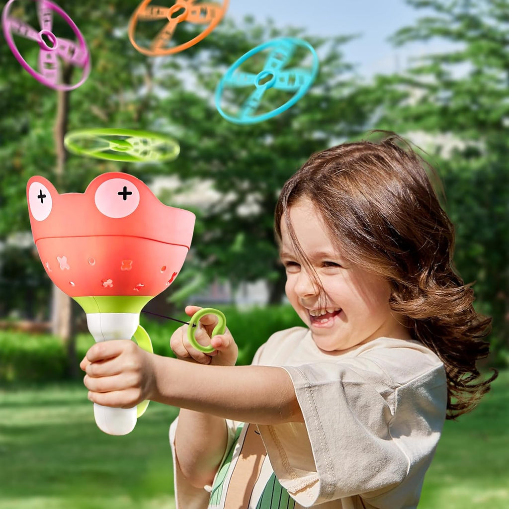 Skiennix Outdoor Toys for Kids | Manual Capture Catching Game - Fun Chasing Toy for Ages 3-8