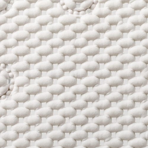 Duck Brand Clorox Cushioned Foam Bath Mat for Tubs, Non-Slip with Suction Cups, 17 Inches x 36 Inches, White