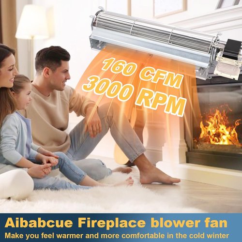 Desa Fireplace Blower Replacement - High-Performance Fan for GA3650, GA3750 Models | Compatible with FMI, Vanguard, Vexar