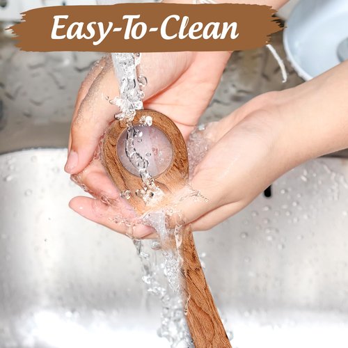 Vtuna Wooden Danish Dough Whisk, Bread Whisking Tool for Mixing Sourdough, Egg and Flour Mixer Whisk, Traditional Bread Baking Tools and Supplies.
